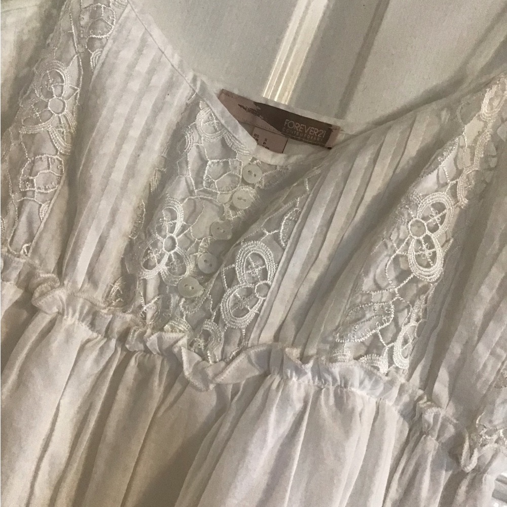 Forever 21 Contemporary White Dress